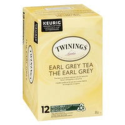 Twinings - Tea K-Cups Earl Grey, 12 Each