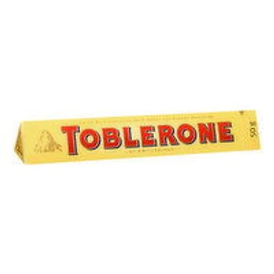 Toblerone - Milk Chocolate Bar, 50 Gram