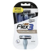 BIC - Flex 3 Sensitive Skin Disposable Razor, 1 Each