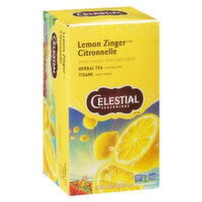 Celestial Seasonings - Herbal Tea Bags - Lemon Zinger, 20 Each