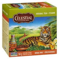 Celestial Seasonings - Herbal Tea - Bengal Spice, 40 Each