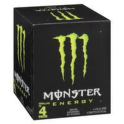Monster - Energy Drink, 4 Each