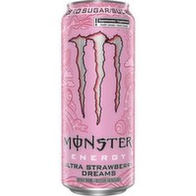 Monster - Energy Ultra Strawberry, 473 Millilitre
