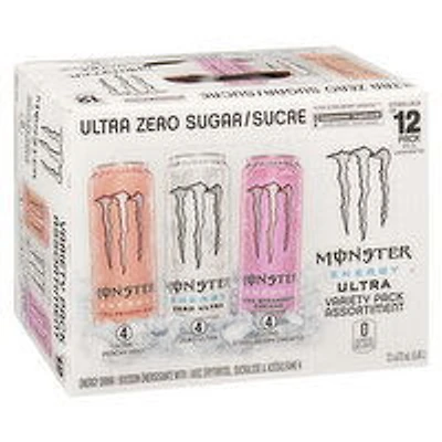 Monster - Ultra Variety Pack, 12 Each