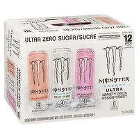 Monster - Ultra Variety Pack, 12 Each