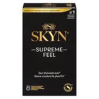 SKYN - Supreme Feel, 8 Each