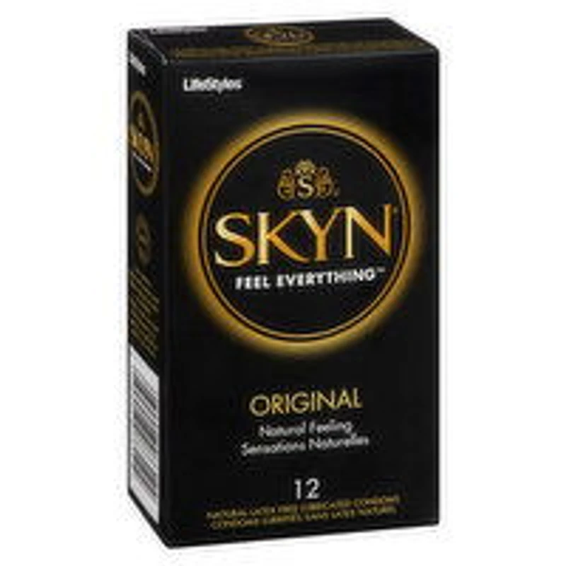 Lifestyle - Skyn Condoms - Original, 12 Each