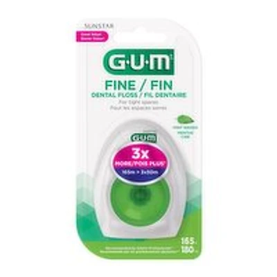 GUM - Gum Fine Mint Waxed Floss, 1 Each