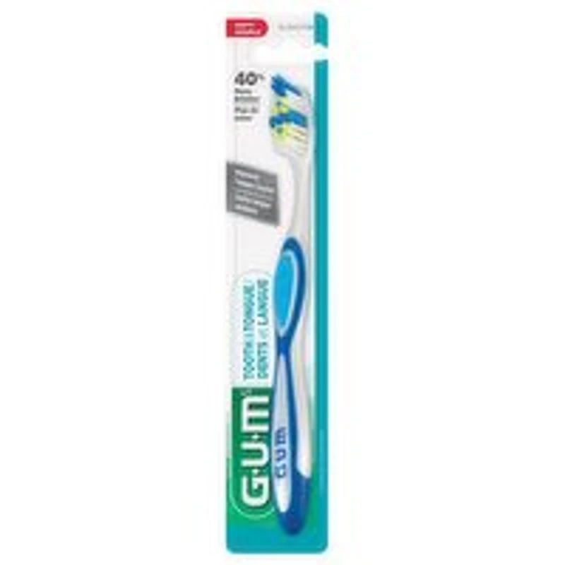 GUM - Tooth n'Tongue Soft Toothbrush, 1 Each