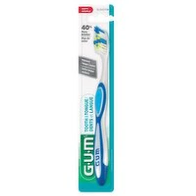 GUM - Tooth n'Tongue Soft Toothbrush, 1 Each