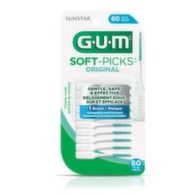 GUM - GUM - SOFT-PICKS - Original Dental Picks, 80ct, 80 Each