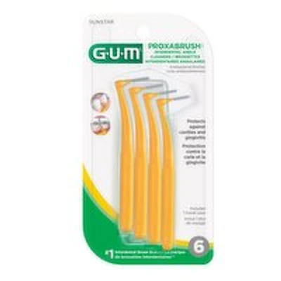 GUM - PROXABRUSH Angle Cleaner, Tight Cylindrical, 6 Each