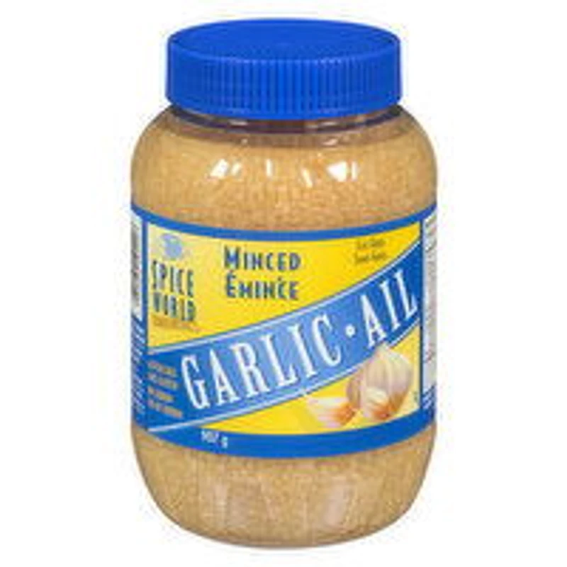 Spice World - Minced Garlic, 907 Gram