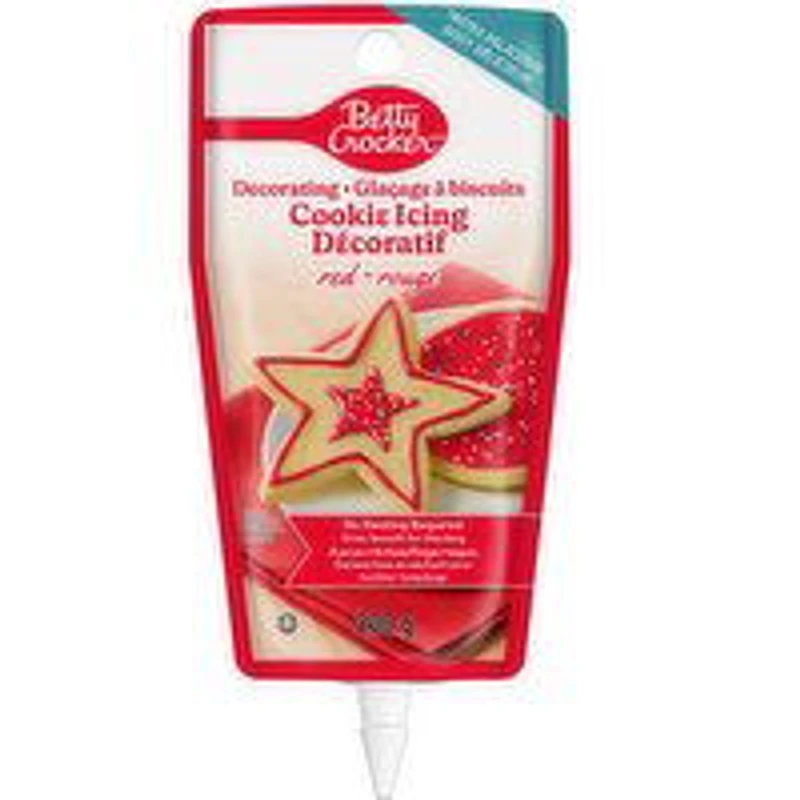 Betty Crocker - Decorating Cookie Icing Red, 200 Gram