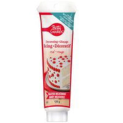 Betty Crocker - Decorating Icing Red, 120 Gram