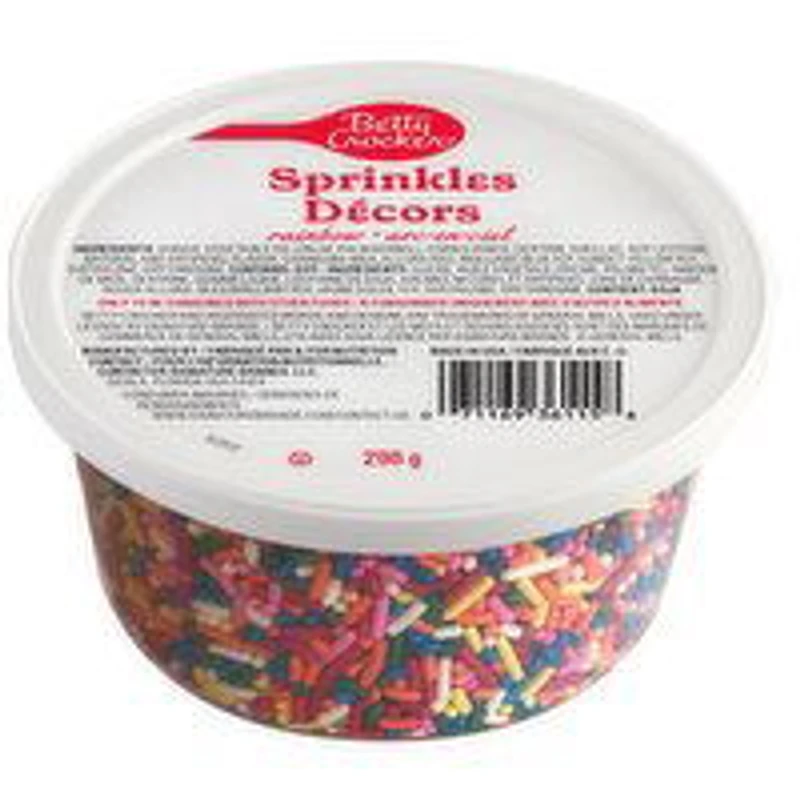 Betty Crocker - Decorating Sprinkles - Rainbow, 298 Gram