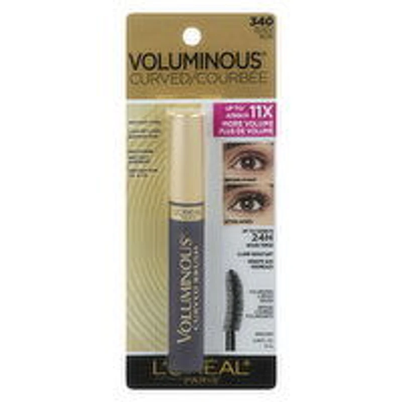 L'Oreal - Voluminous Curved Brush Mascara - Black, 1 Each