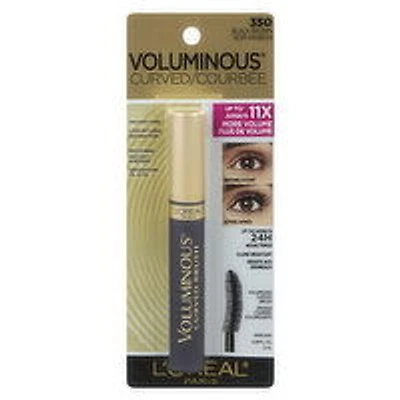 L'Oreal - Voluminous Mascara Curved Brush -  Black Brown, 1 Each