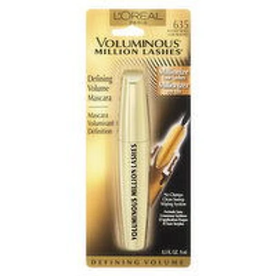 L'Oreal - Voluminous Million Lashes Mascara - Blackest Black, 9 Millilitre