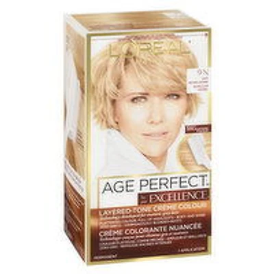 L'Oreal - Excellence Age Perfect Light Natural Blonde 9N, 1 Each