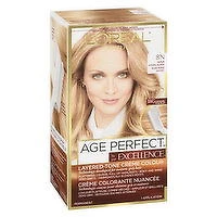 L'Oreal - Excellence Age Perfect 8N Medium Natural Blonde, 1 Each