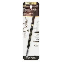 L'Oreal - Brow Stylist Definer Pencil - Dark Brunette, 0.24 Gram