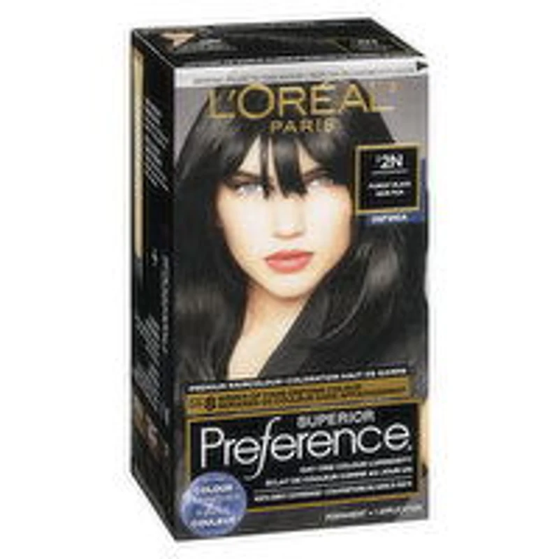 L'Oreal - Superior Preference Infinia 2N Purest Black, 1 Each