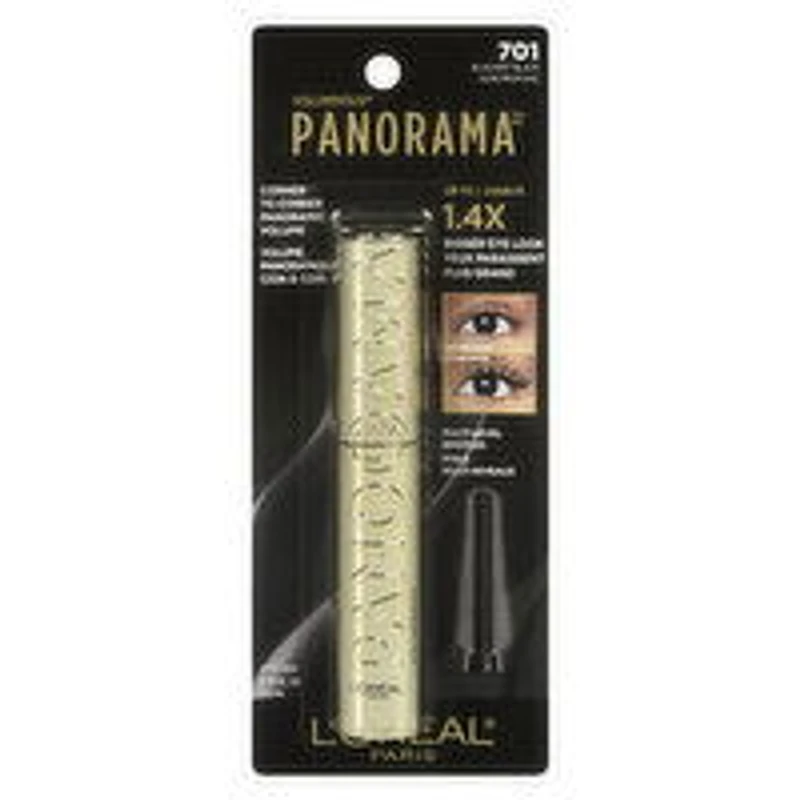 L'Oreal - Voluminous Panorama Mascara, Blackest Black, 9.9 Millilitre