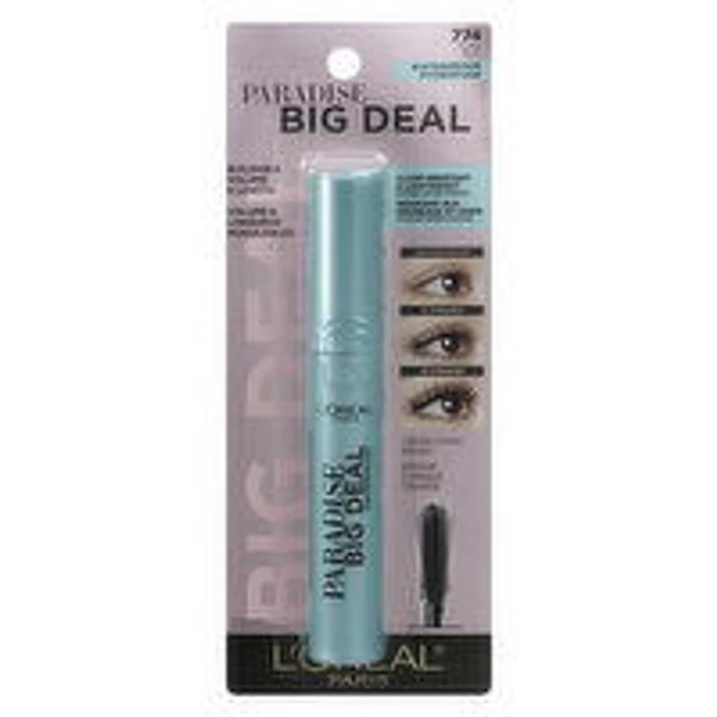 L'Oreal - Paradise Big Deal Mascara - Black Waterproof, 10 Millilitre