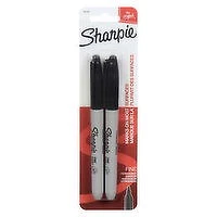 Sharpie - Marker Fine - Black, 2 Each