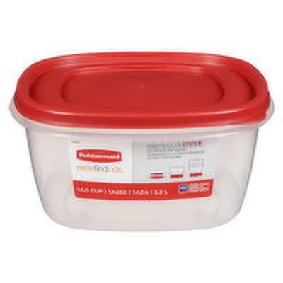 Rubbermaid - Easy Find Lid Square 3.3L, 1 Each