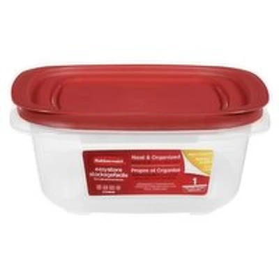Rubbermaid - Easy Store Medium Square 7.81 Cup Storage Container, 1 Each
