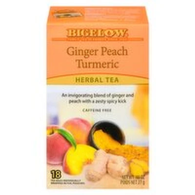 Bigelow - Tea Ginger Peach Turmeric, 18 Each