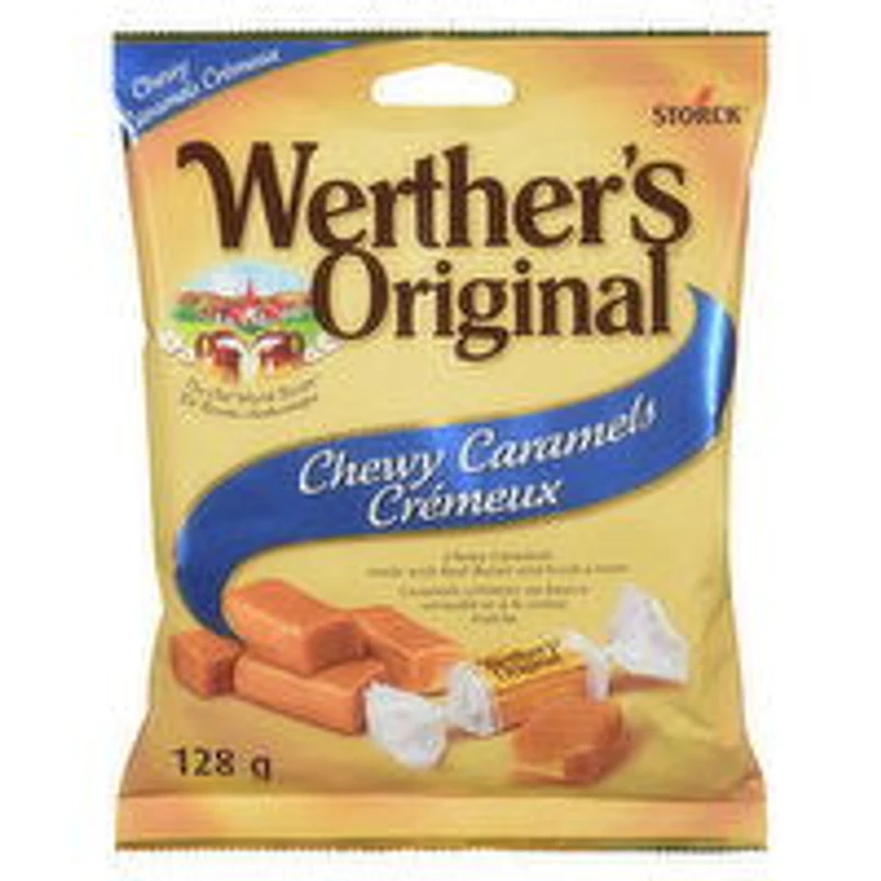 Werther's - Original Chewy Caramels, 128 Gram