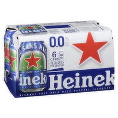 Heineken - Non-Alcoholic Beer 0%, 6 Each