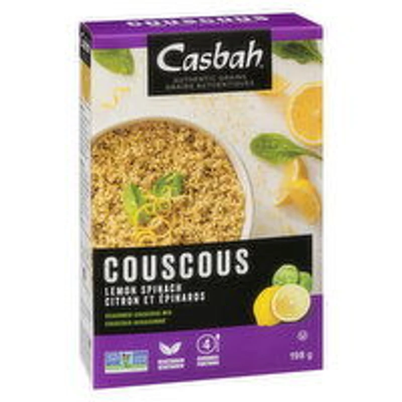 Casbah - Couscous Lemon Spinach, 198 Gram