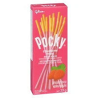 Glico - Pocky Biscuit Sticks, Strawberry, 33 Gram