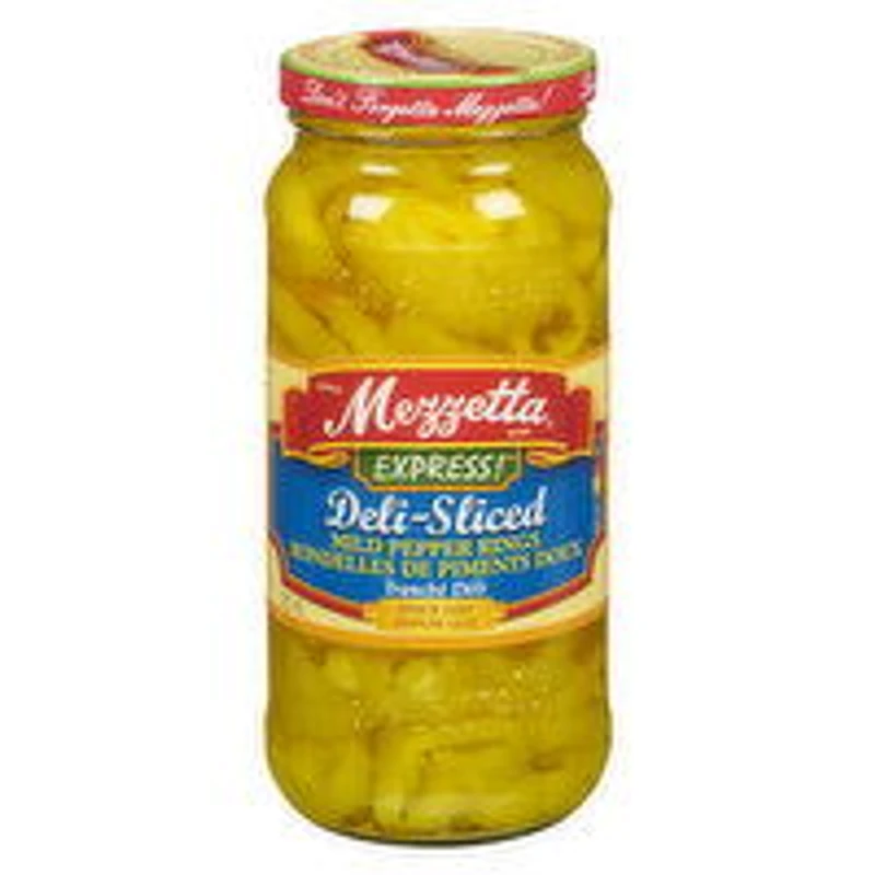 Mezzetta - Deli-Sliced Mild Pepper Rings, 375 Millilitre