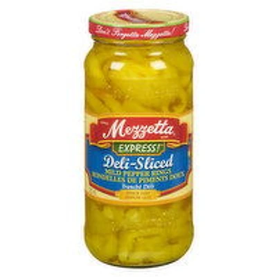 Mezzetta - Deli-Sliced Mild Pepper Rings, 375 Millilitre