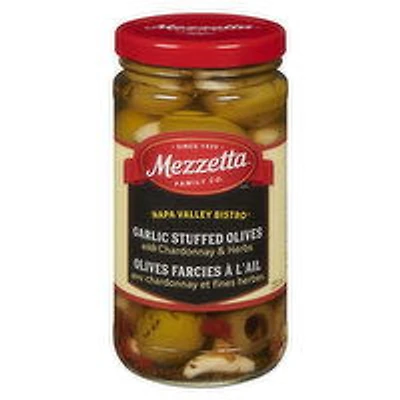 Mezzetta - Garlic Stuffed Olives, 250 Millilitre