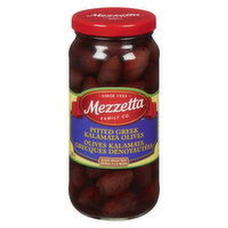 Mezzetta - Imported Pitted Kalamata Olives, 398 Millilitre