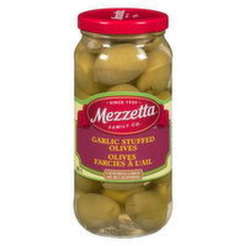 Mezzetta - Garlic Stuffed Olives, 398 Millilitre