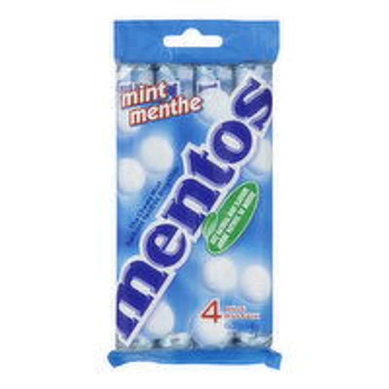Mentos - Mint Rolls, 4 Each