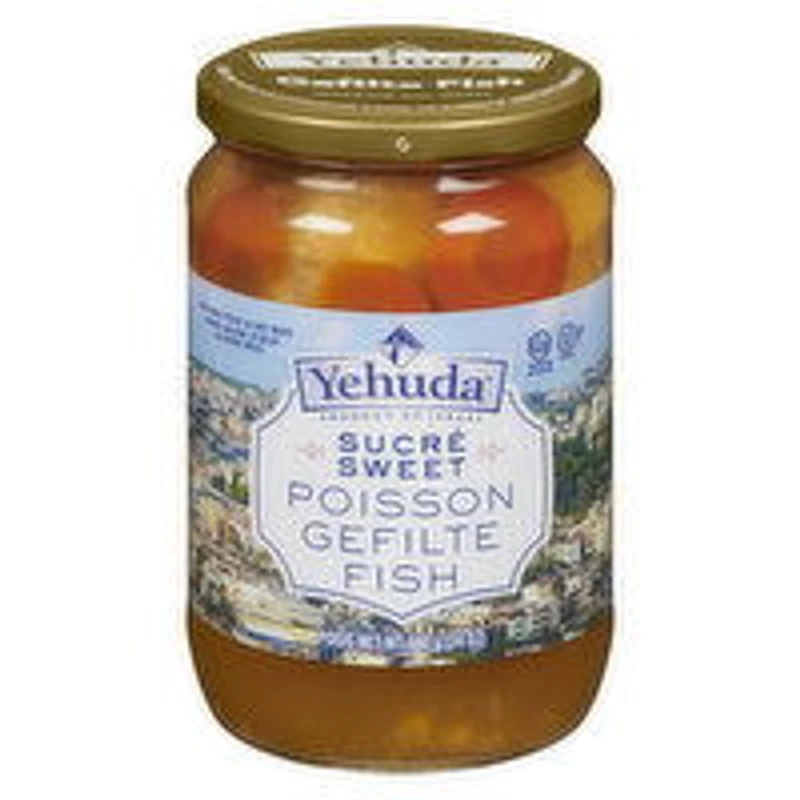 Yehuda - Gefilte Fish Sweet Jar, 680 Gram