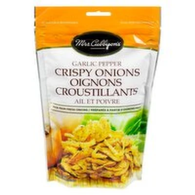 Mrs. Cubbisons - Garlic Pepper Crispy Onions, 99 Gram