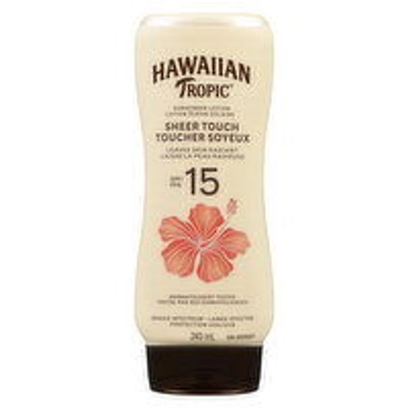 Hawaiian Tropic - Sheer Touch Oil Free Sunscreen SPF 15, 240 Millilitre