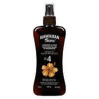 Hawaiian Tropic - HwntrpTanning Oil SpraySnscrn SPF4, 240 Millilitre