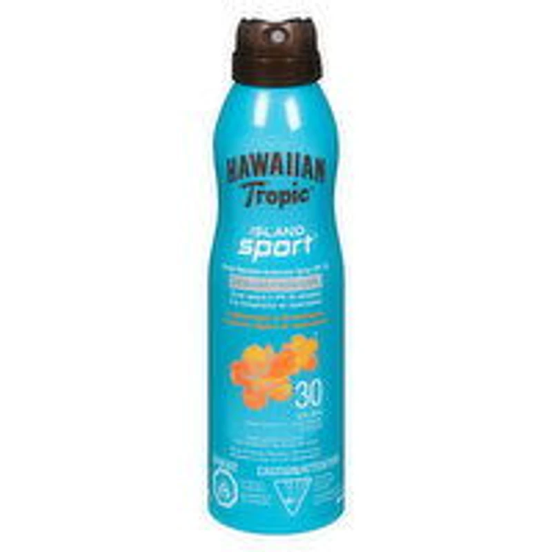 Hawaiian Tropic - Island Sport - Ultra Light Spray SPF 30, 170 Gram