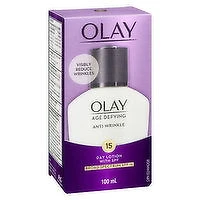 Olay Age Defying - Anti-Wrinkle Daily SPF 15 Lotion, 100 Millilitre