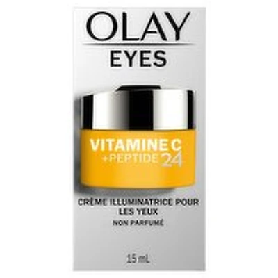 Olay - Eyes Vit C Pep 24 Eye Cream, 15 Millilitre